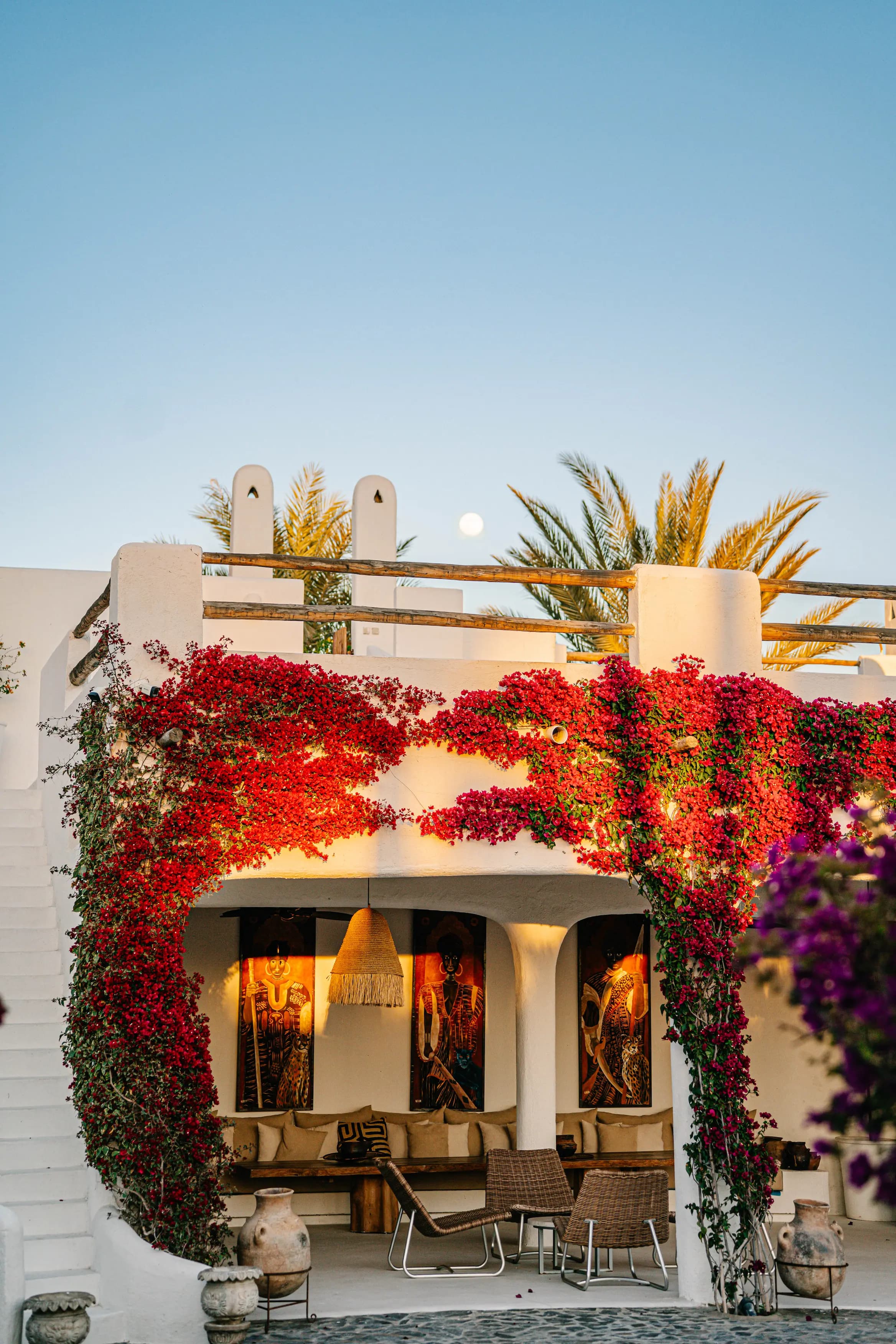Unforgettable Agafay sunset camel ride followed by a magical dinner show under the stars