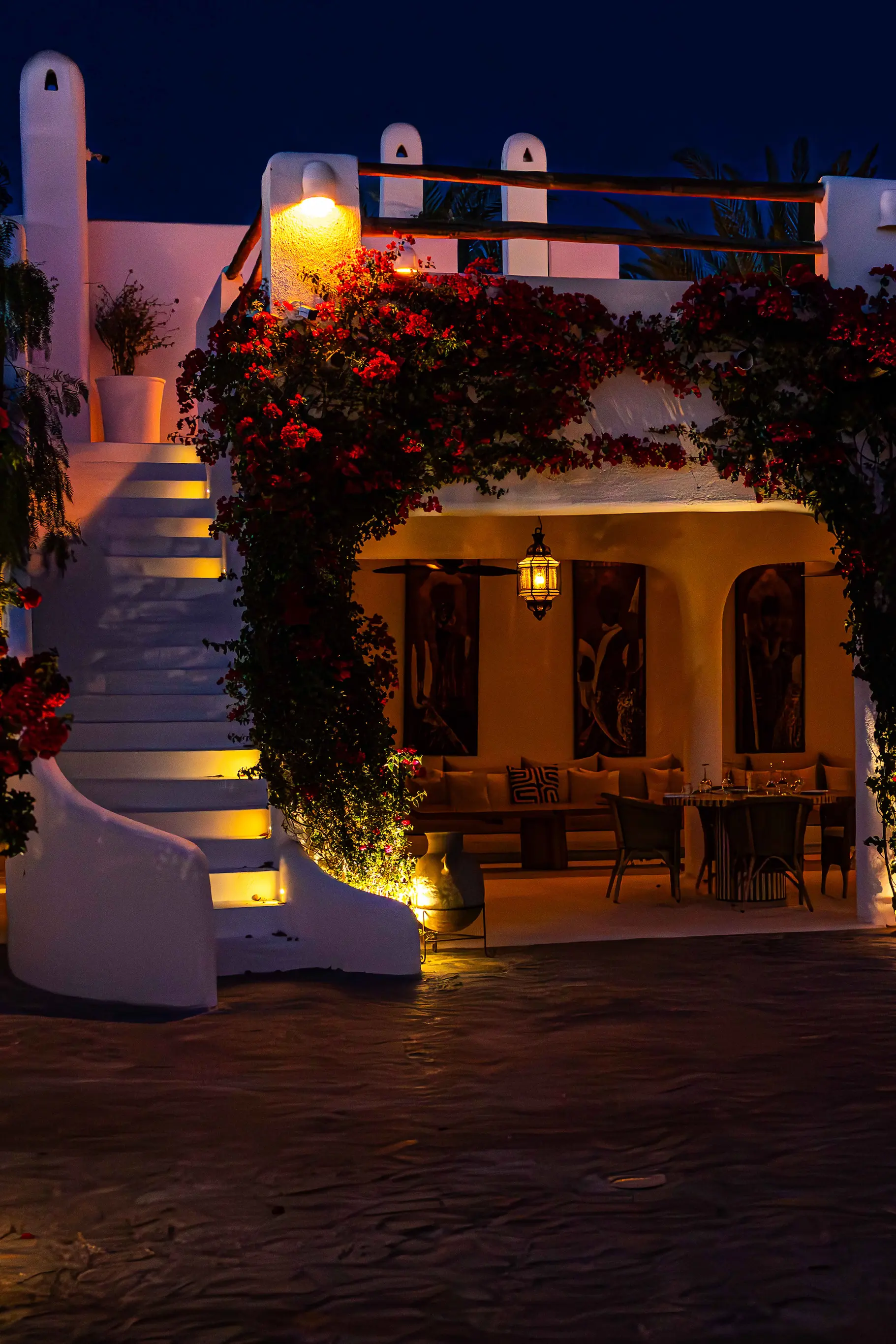 Pure House On The Lake – Luxury Hotel in Agafay Valley Near Marrakech Pure House On The Lake luxury hotel overlooking Agafay Valley and Marrakech desert landscapes