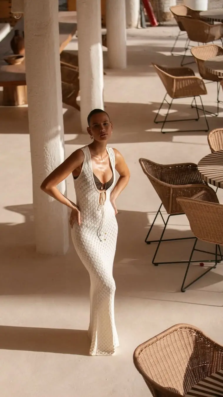 Sunset photoshoot in the Agafay Desert near Marrakech